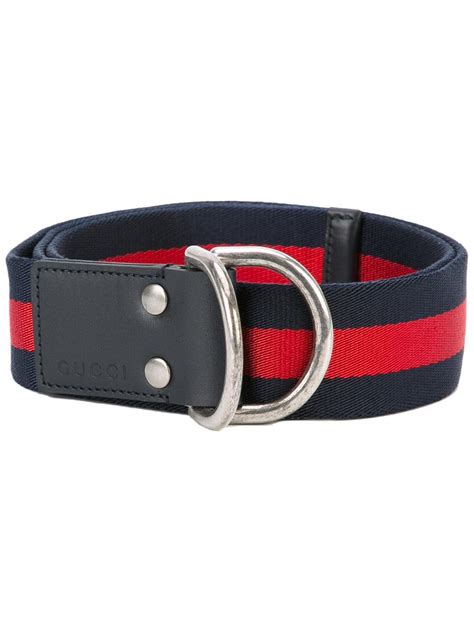 blue gucci d ring belt|blue gucci belt men.